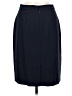 Talbots 100% Polyester Solid Blue Formal Skirt Size 8 - photo 2