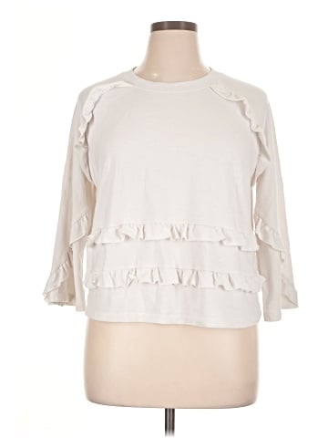 Armani Exchange 3/4 Sleeve Top (view 1)