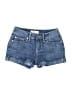 No Boundaries Blue Denim Shorts Size 7 - photo 1