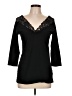 Torrid Black 3/4 Sleeve Top Size Lg Plus (0) - photo 1