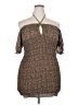 Blush 100% Polyester Brown Casual Dress Size 3X - photo 1