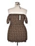 Blush 100% Polyester Brown Casual Dress Size 3X - photo 2