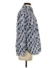 Talbots Print Blue Long Sleeve Blouse Size S - photo 4