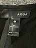 Aqua 100% Polyester Black Jumpsuit Size S - photo 4