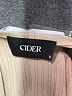 Cider 100% Polyester Ivory Jacket Size S - photo 6