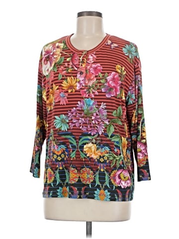 Johnny Was 3/4 Sleeve T-Shirt (view 1)