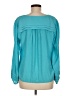 Ramy Brook Teal Long Sleeve Blouse Size M - photo 2