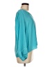 Ramy Brook Teal Long Sleeve Blouse Size M - photo 4