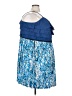 Elle 100% Polyester Blue Cocktail Dress Size 3X - photo 4