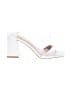 Lulus White Sandals Size 5 - photo 1