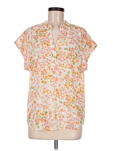 Cynthia Steffe Short Sleeve Blouse (view 1)