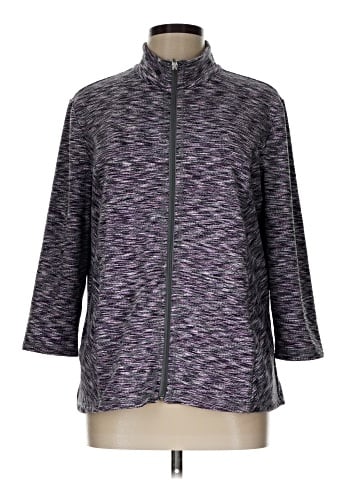Weekends by Chico's Track Jacket (view 1)