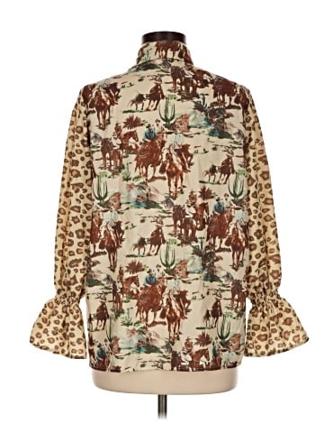 Unbranded 3/4 Sleeve Blouse (view 2)