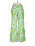 Illa Illa Paisley Green Casual Pants Size M - photo 2