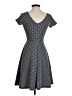 Le Lis Houndstooth Black Casual Dress Size XS - photo 2