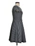 Le Lis Houndstooth Black Casual Dress Size XS - photo 4
