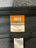 lucy Solid Black Active Pants Size M - photo 7