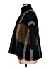 Joseph A. Plaid Brown Poncho Size XL - photo 5