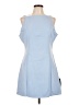 Lulus Solid Blue Casual Dress Size L - photo 1