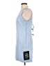 Lulus Solid Blue Casual Dress Size L - photo 5