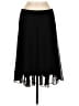 ECI Solid Black Formal Skirt Size 6 - photo 1