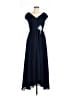 Assorted Brands 100% Polyester Blue Cocktail Dress Size 9 - photo 1