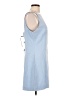 Lulus Solid Blue Casual Dress Size L - photo 4
