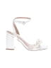 Lulus White Sandals Size 7 1/2 - photo 1