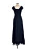 Assorted Brands 100% Polyester Blue Cocktail Dress Size 9 - photo 2