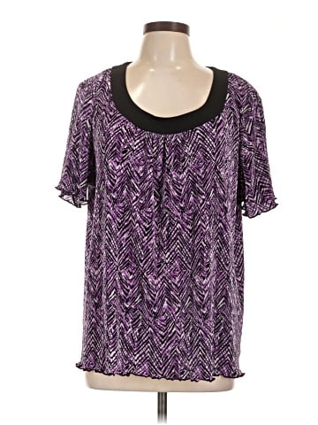 Allison Daley Short Sleeve Blouse (view 1)