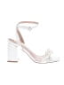 Lulus White Sandals Size 7 1/2 - photo 1