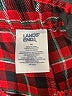 Lands' End 100% Polyester Plaid Red Casual Pants Size 14 - photo 3