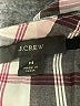 J.Crew Black 3/4 Sleeve Blouse Size M - photo 8