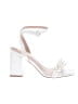 Lulus White Sandals Size 7 1/2 - photo 1