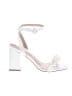Lulus White Sandals Size 7 1/2 - photo 1