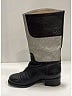 Chanel 100% Leather Gray Boots Size EU 36 - photo 7