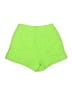 ROYALTY Solid Green Shorts Size 0 - photo 2