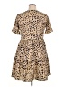 Unbranded Animal Print Tan Casual Dress Size M - photo 2