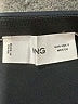 MNG 100% Polyester Solid Black Casual Skirt Size S - photo 4