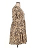 Unbranded Animal Print Tan Casual Dress Size M - photo 4