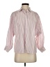 Pablo Stripes Pink 3/4 Sleeve Button-Down Shirt Size (2) - photo 1