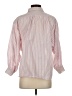 Pablo Stripes Pink 3/4 Sleeve Button-Down Shirt Size (2) - photo 2