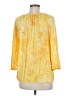 MICHAEL Michael Kors Yellow 3/4 Sleeve Blouse Size M - photo 2