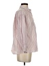 Pablo Stripes Pink 3/4 Sleeve Button-Down Shirt Size (2) - photo 4
