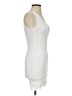 Unbranded 100% Polyester White Cocktail Dress Size S - photo 4