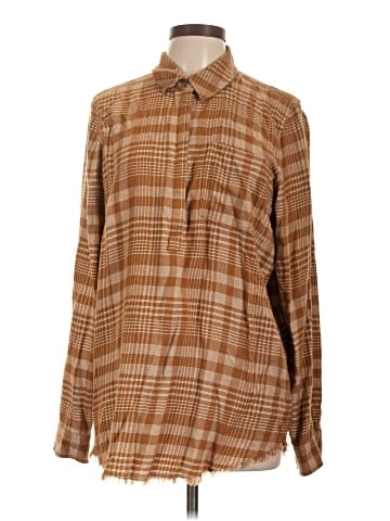 Carve Designs Long Sleeve Button-Down Shirt (view 1)
