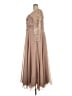 Xscape Tan Cocktail Dress Size 18 - photo 5