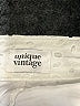 Unique Vintage 100% Cotton Ivory White Shorts Size 16 - photo 3