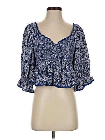 Free People 3/4 Sleeve Blouse (view 1)