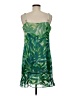 CAbi 100% Polyester Tropical Green Cocktail Dress Size M - photo 2